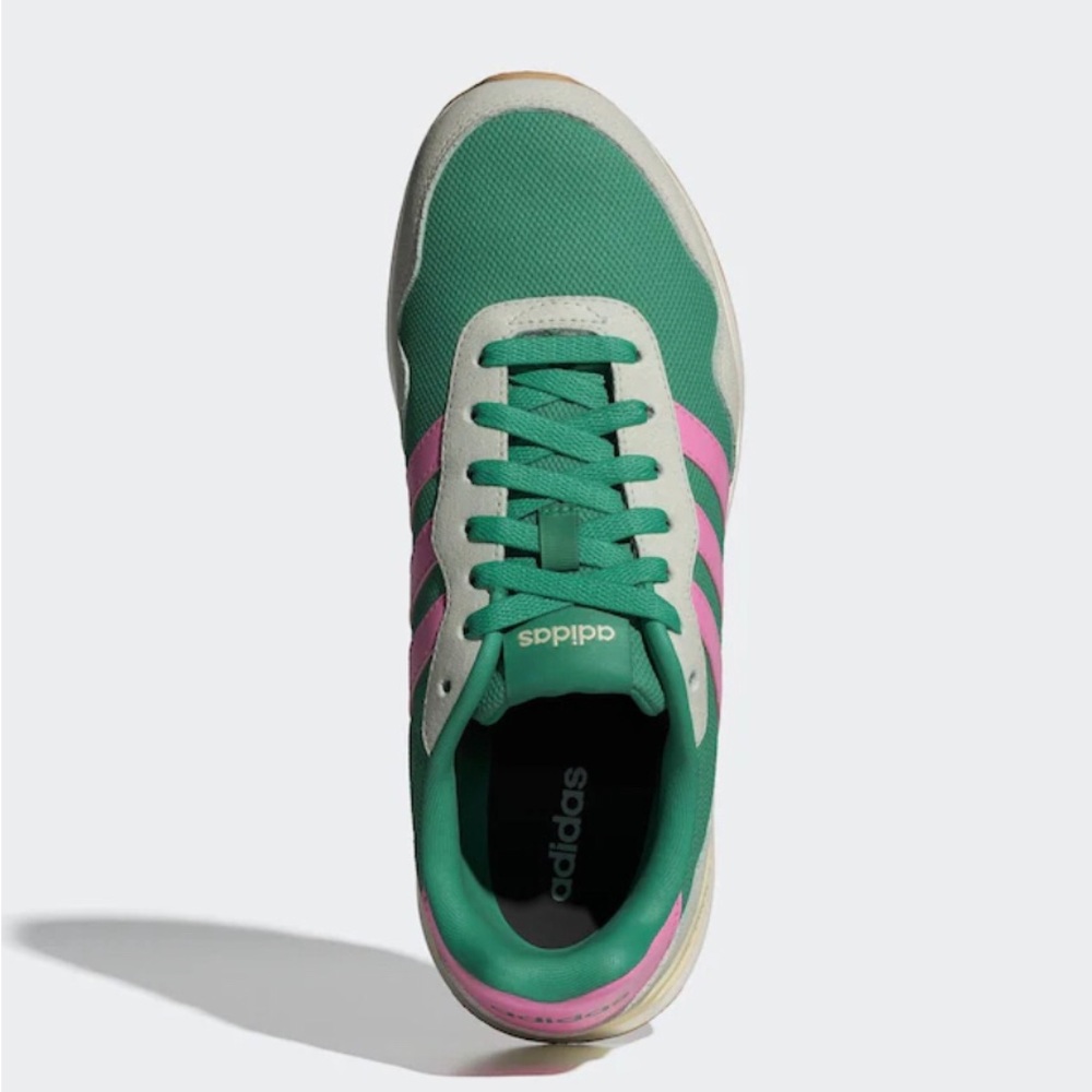 Adidas Women's Sneakers in Green and Pink - Picture 3 of 10